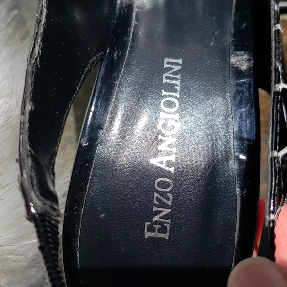 NWOT - ENZO ANGIOLNI, open toe-pump 👠 size 6 - Picture 8 of 9